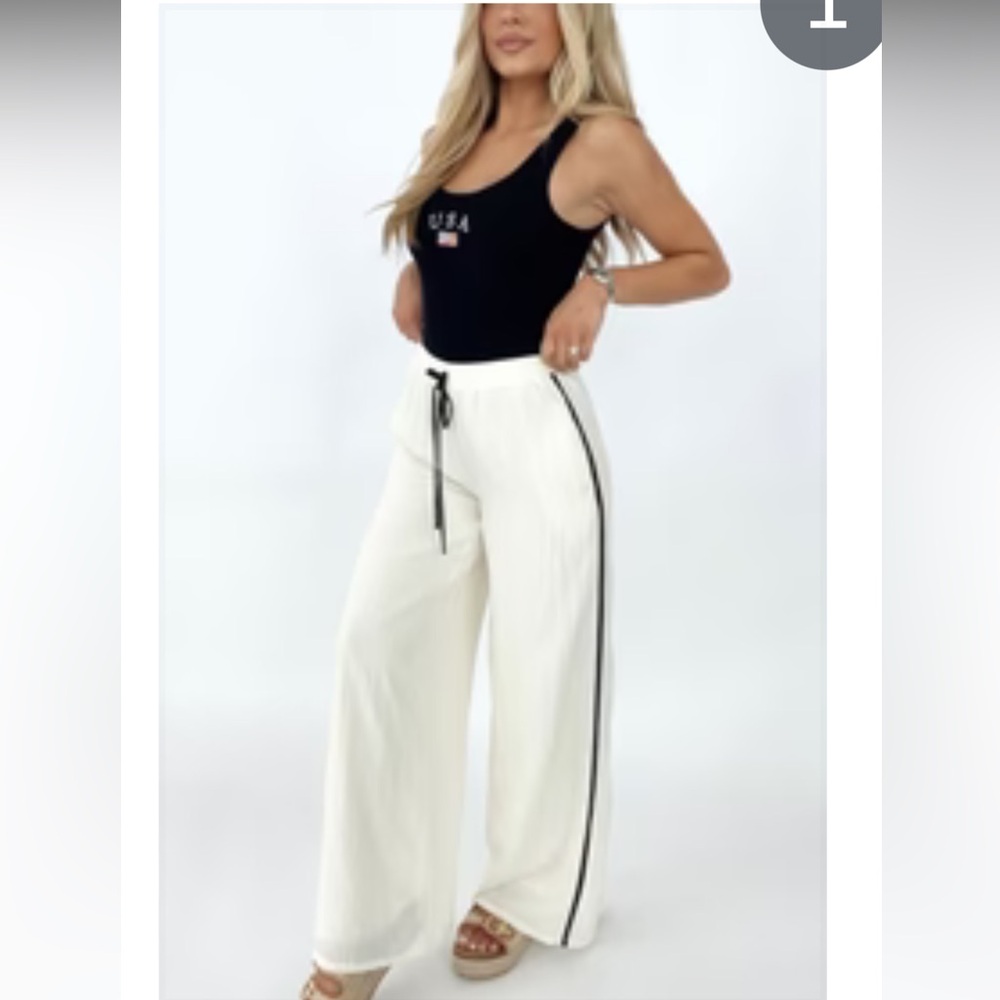 Lane 201 uncomplicated tie pants